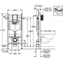 Комплект: Інсталяція GROHE Rapid SL 3884000G з панеллю зливу Skate Cosmopolitan 38732000 + унітаз DEVIT Linea 3040120 Rimless з сидінням Soft Close дюропласт, 3884000G+38732000+487356