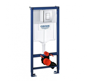 Комплект: Инсталляционная система Grohe Rapid SL 38772001+Унитаз подвесной VENTA RIMLESS URBAN безободковый с дюропластом soft-close 97027, (38772001+97027)