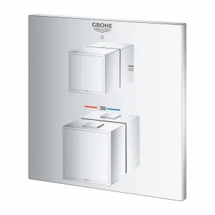 Термостат для душа с переключателем на 2 положения Grohe Grohtherm Cube, 24154000