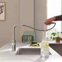 Змішувач для кухні Grohe Blue Pure Minta 30590DC0 для подачі технічної і фільтрованої води, суперсталь