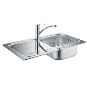 Кухонна мийка Grohe EX Sink K300 + змішувач Eurosmart (31565SD0)