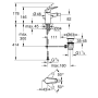 Смеситель для биде Grohe QuickFix Swift 24332001