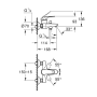 Смеситель для ванны Grohe QuickFix Swift 24335001
