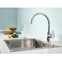 Комплект смесителей для ванной комнаты и кухни Grohe QuickFix Start Edge UA202501SK