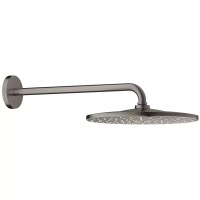 Верхний душ с душевым кронштейном 2 режима струи Grohe Rainshower 310 Mono 26558AL0 Графит матовый