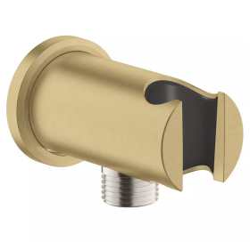 Подключение душевого шланга с держателем Grohe Rainshower 26658GN0 Золото матовое