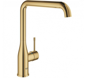 Grohe Змішувач для кухні Essence, дл.зливу - 220мм, поворотний, 1важіль, 30269GL0 Золото