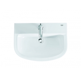 Умывальник Grohe Bau Ceramic 39421000 + Cмеситель для умывальника Grohe Eurosmart 23322001