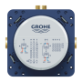 Душевая система скрытого монтажа с изливом Grohe Grohtherm SmartControl KIT34863AL0UA Графит матовый