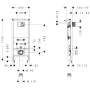 Инсталляционная система Hansgrohe iFrame Universal 01022180