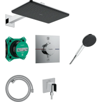 Душевая система скрытого монтажа Hansgrohe Raindance Alive Q 210/340 1jet, 24620000 Chrome