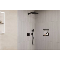 Душевая система скрытого монтажа Hansgrohe Raindance Alive Q 210/340 1jet, 24620670 Black