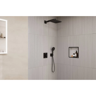 Душевая система скрытого монтажа Hansgrohe Raindance Alive Q 210/340 1jet, 24620670 Black