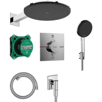 Душевая система скрытого монтажа Hansgrohe Raindance Alive S 300 1jet, 24630000 Chrome