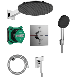 Душевая система скрытого монтажа Hansgrohe Raindance Alive S 300 1jet, 24630000 Chrome