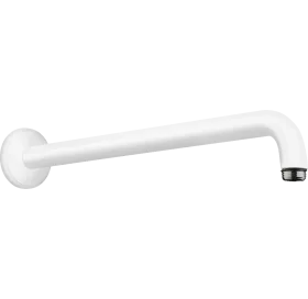 Кронштейн для верхнього душу Hansgrohe 389 мм Matt White 27413700