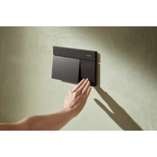 Кнопка смыва для инсталляции hansgrohe iFrame Element E 66003340, черный хром