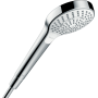Ручной душ Hansgrohe Croma Select S 110 Multi EcoSmart белый/хром 26801400
