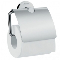 Тримач туалетного паперу з кришкою Hansgrohe Logis 41723000