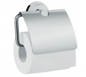 Тримач туалетного паперу з кришкою Hansgrohe Logis 41723000