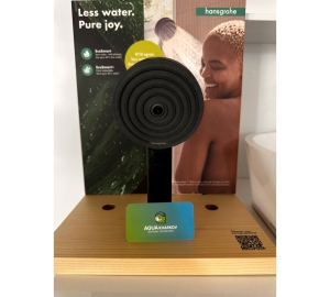 Ручний душ Hansgrohe Pulsify Select Relaxation EcoSmart 24111670 чорний матовий