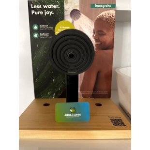 Ручной душ Hansgrohe Pulsify Select Relaxation EcoSmart 24111670 черный матовый
