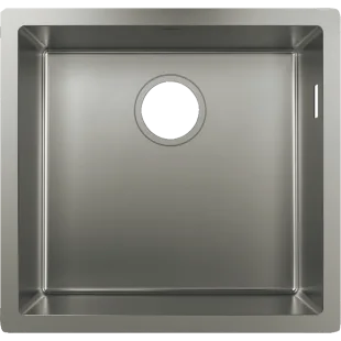 Кухонная мойка Hansgrohe S719-U400 под столешницу 450х450 Stainless Steel 43425800