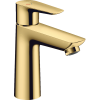 Смеситель для раковины Hansgrohe Talis E с донным клапаном pop-up Polished Gold Optic 71713990