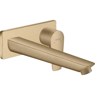 Смеситель для раковины Hansgrohe Talis E настенный Brushed Bronze 71734140