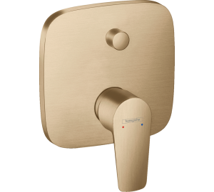 Смеситель скрытого монтажа для ванны и душа Hansgrohe Talis E Brushed Bronze 71745140