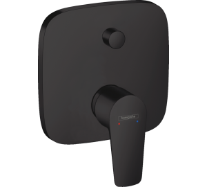 Змішувач прихованого монтажу для ванни та душу Hansgrohe Talis E Matt Black 71745670