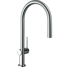 Змішувач Hansgrohe Talis M54 для кухонного миття з висувним душем, хром 72802000..
