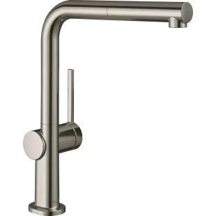 Змішувач Hansgrohe Talis M54 для кухонного миття з висувним душем, під сталь 72808800
