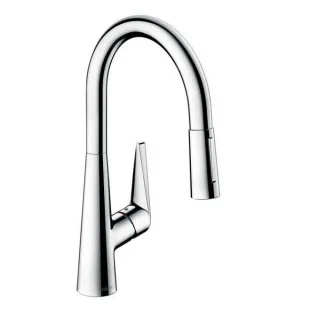 Смеситель для кухни однорычажный  с выдвижным изливом Hansgrohe Talis S, 72815000