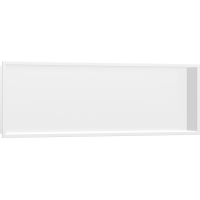 Настенная ниша Hansgrohe XtraStoris Original со встроенной рамой 30x90x10 см Matt White (56067700)
