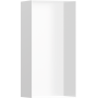 Настенная ниша Hansgrohe XtraStoris Minimalistic с открытой рамой 30x15x10 см Matt White 56070700
