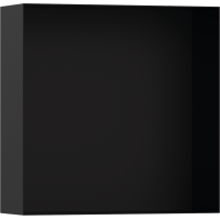 Настінна ніша Hansgrohe XtraStoris Minimalistic з відкритою рамою 30x30x10 см Matt Black 56073670
