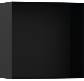 Настенная ниша Hansgrohe XtraStoris Minimalistic с открытой рамой 30x30x14 см Matt Black 56079670