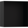 Настенная ниша Hansgrohe XtraStoris Minimalistic с открытой рамой 30x30x14 см Matt Black 56079670
