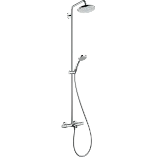 Душевая система Hansgrohe Croma 220 Showerpipe +термостат 27223000