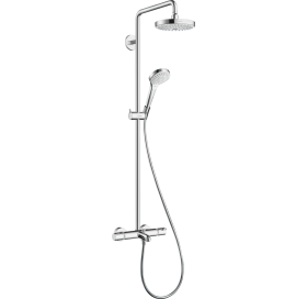 Душевая система Hansgrohe Croma Select S 180 2-jet Showerpipe для ванны, хром ( ..