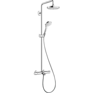 Душевая система Hansgrohe Croma Select S 180 2-jet Showerpipe для ванны, хром ( 27351400 )