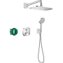 Душовий комплект Hansgrohe Croma E 280 1jet Ecostat E 7в1 27953000 хром