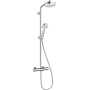 Душова система Hansgrohe Crometta 160 Showerpipe + термостат 27265400