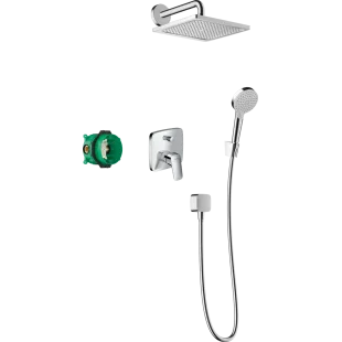 Душевой комплект Hansgrohe Crometta E 240 1jet Logis 8в1 27957000 хром