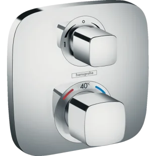 Змішувач-термостат Hansgrohe Ecostat E із запірним/перемикаючим вентилем 15708000