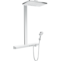 Душова система Hansgrohe Rainmaker Select Showerpipe 460 2jet з термостатом, білий/хром 27109400