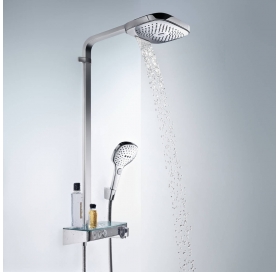 Душевая система Hansgrohe Raindance Select E 300 Showerpipe, 27127000