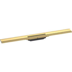 Верхняя часть Hansgrohe "RainDrain Flex" для канала (пристенная) 800 мм Polished Gold Optic 56051990