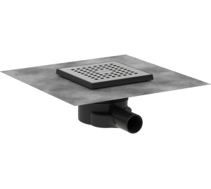 Точковий трап Hansgrohe RainDrain Point 56248800 Chrome 150/150 мм
